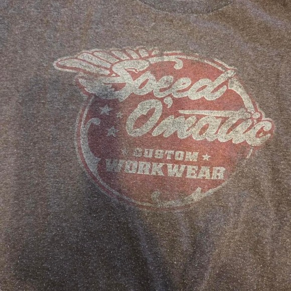 Sonoma Life + Style Other - Sonoma Graphic T-Shirt Mens XL Gray Speed O'Matic Custom Workwear Good